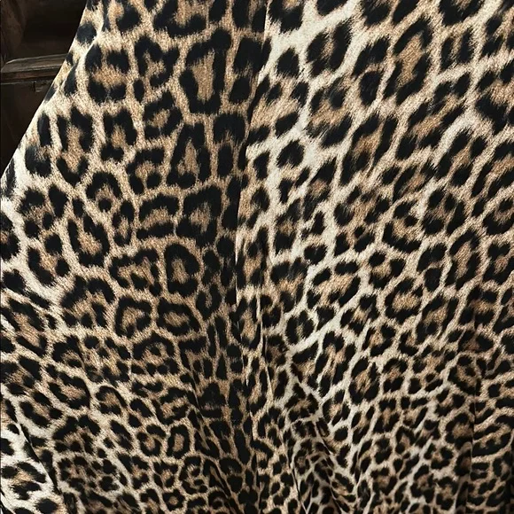 Leopard Print Women's Dress - Picture 6 of 6